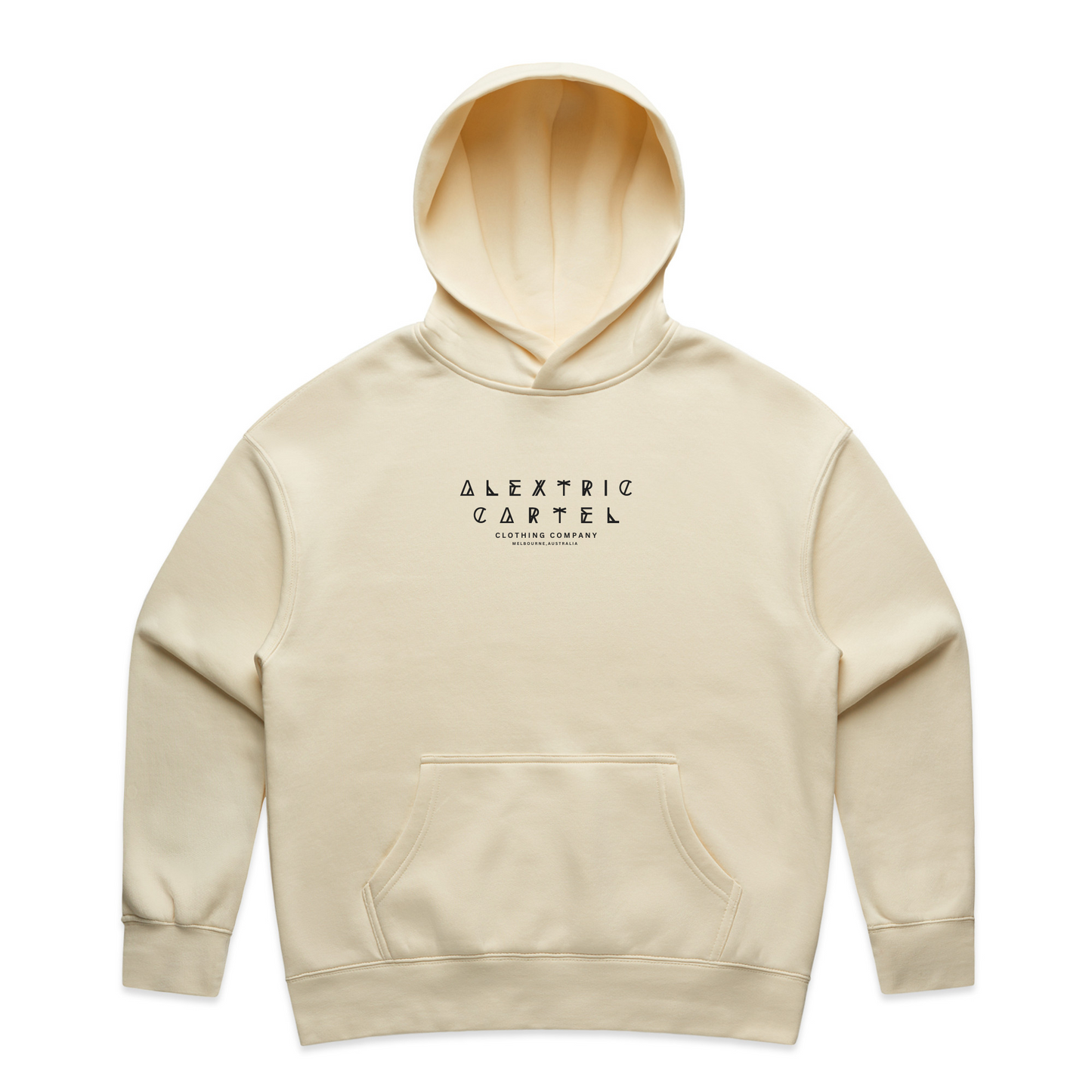 Women's Relaxed Hood | Black print